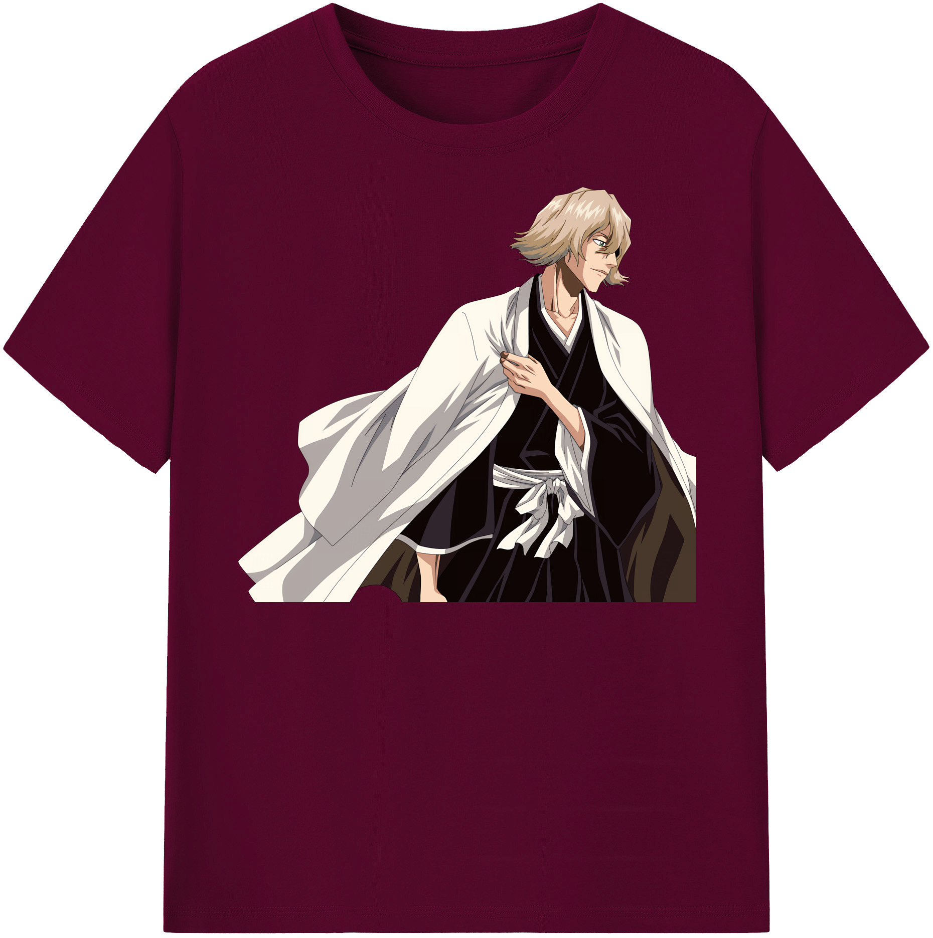 （画像用） "ブリーチ 浦原 喜助（うらはら きすけ） BLEACH Urahara Kisuke " レディースカジュアルプリントTシャツ（綿100％）